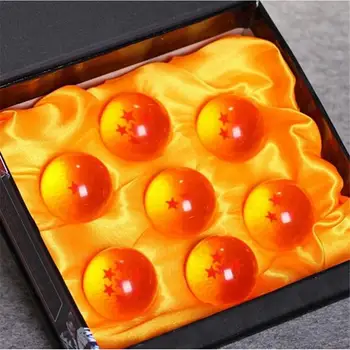 

HOT Anime DBZ 3.5CM Replica Dragon Ball Z Dragonball Shenron Crystal Ball 7pcs With Gift Box Deluxe Collections