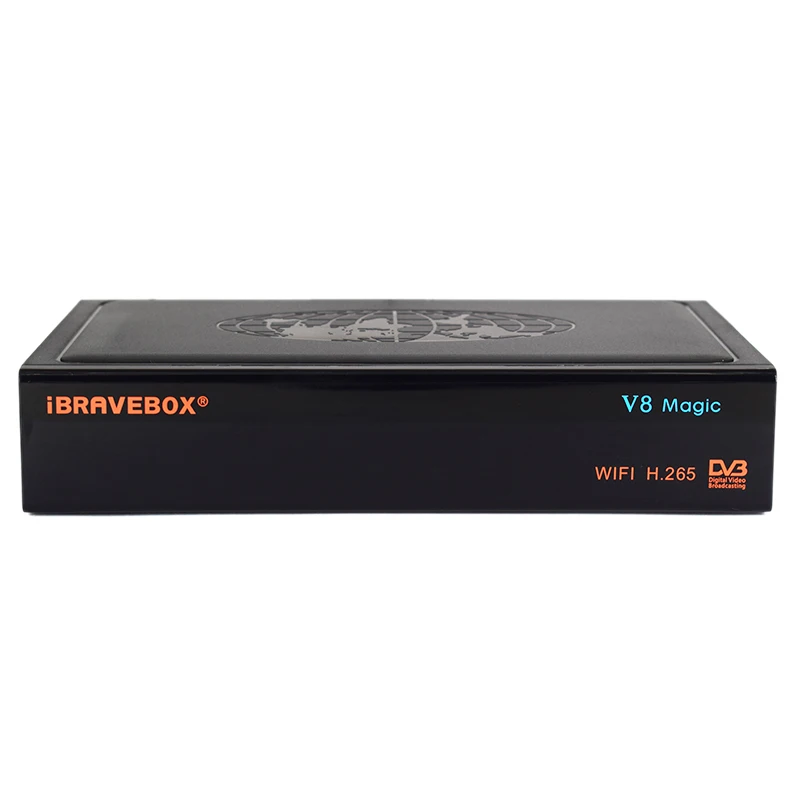 Ibravebox V8 Magic Dvb-S/S2 и Iptv цифровой спутниковый веб-ТВ-приемник (Великобритания Plug)