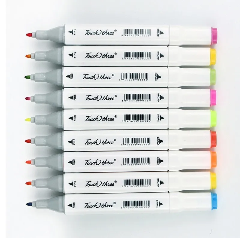

Double-head Student Comic Painting Touch Oiliness Pen Colour art supplies marker