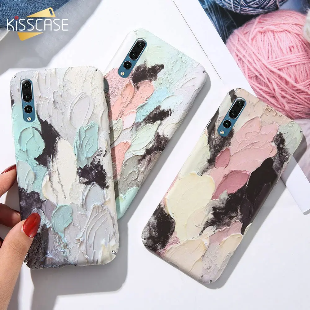 KISSCASE светящиеся чехол для Honor 8X9 10 Lite Emboss Чехлы huawei mate 20 P10 Pro P Smart P30 P20 Fundas на p20 lite p30 p