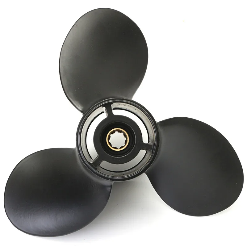 Holdia Propeller 48-828156A12 RH 9x9 3 Blade Compatible with Mercury/Mariner 6-15HP 2-1/2 Gearcase Boat Motors Holdia Propeller 48-828156A12 RH 9x9 3 Blade Compatible with Mercury/Mariner 6-15HP 2-1/2 Gearcase Boat Motors