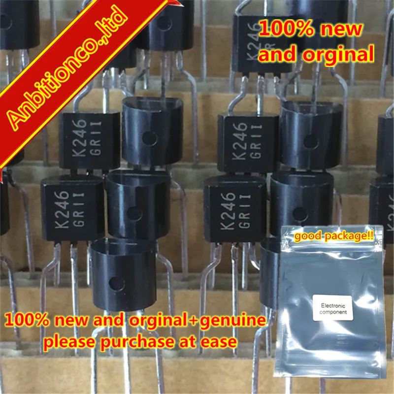 

10 шт., 100% новый и оригинальный 2SK246-GR K246GR 2SK246 K246 2SK246
