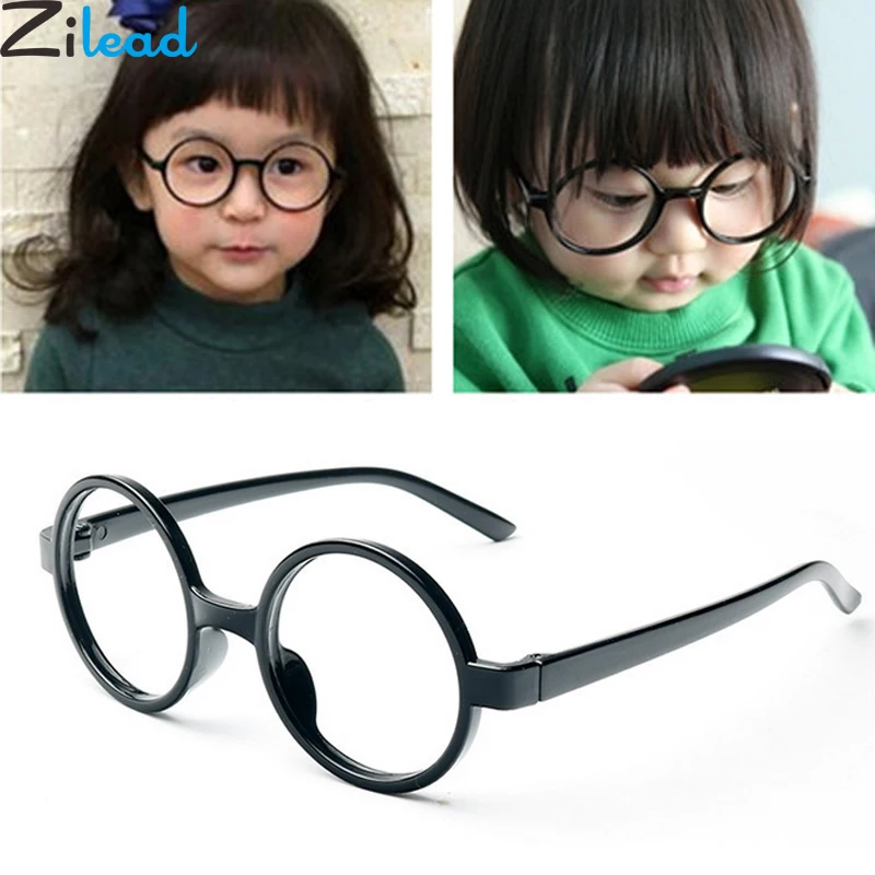 

Zilead Lovely Baby Round Glasses Frame Kids Harry -Potter Spectacle Frames Myopic Lens Frame Boy&Girls Children Eyeglasses