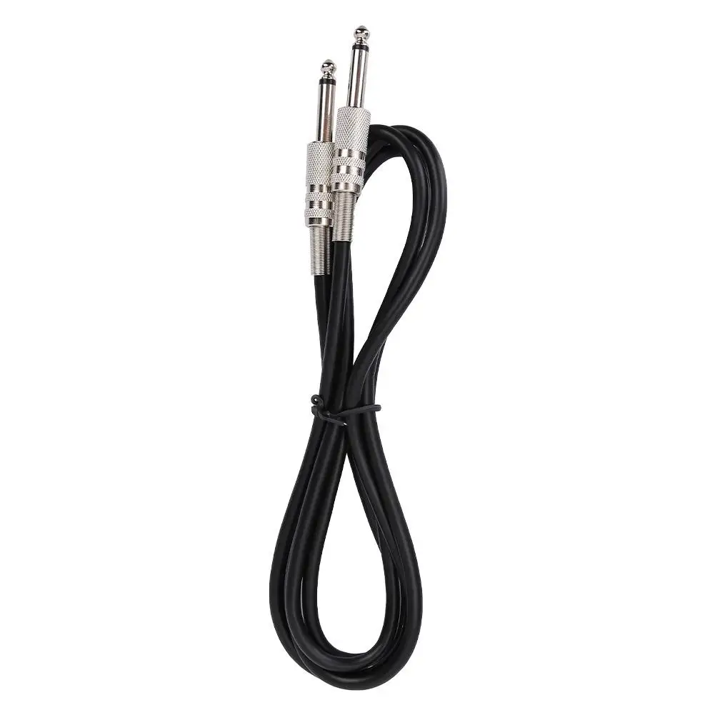 

Electric Guitar 6.35mm Mono Jack Electric Guitar Audio Cable 1.85M Length Electric Stringed Instrument Accessories