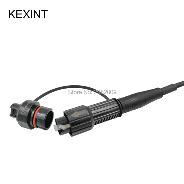 $US $98.68 KEXINT Fiber Optic Patch Cord 3m with Hua Wei Connector 3.0mm SC/APC  IP68  / 5Pieces