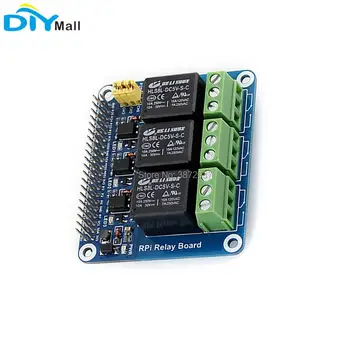 

3 Channel Relay Module Board for RPi Raspberry Pi A+/B+/2B/3B/3B+