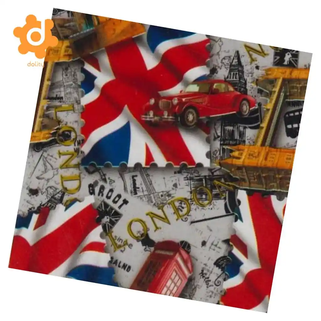 Hydro Dip Soaking UK Flag Water Hydrographics Transfer Printing Film 1 Meter