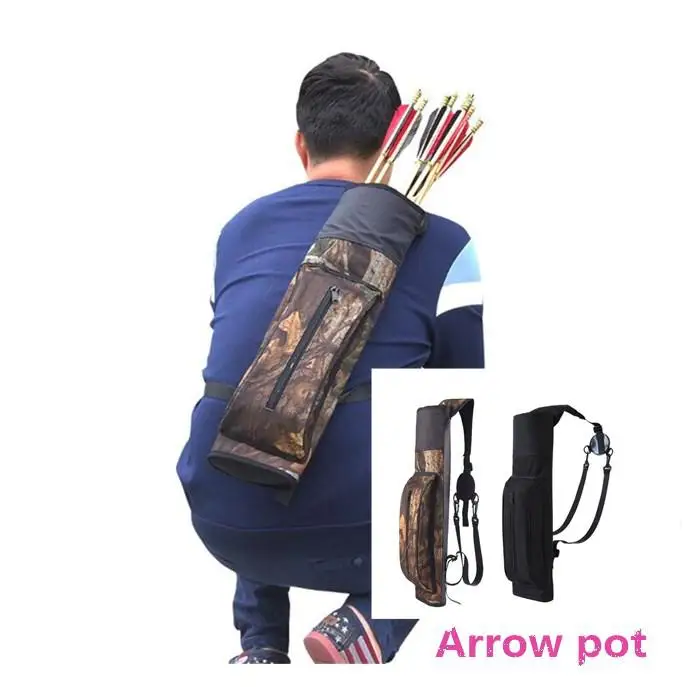 Mounchain Large Capacity Outdoor Hunting Back Arrow Bag Quiver Archery