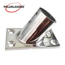 1 шт. ручная направляющая из нержавеющей стали фитинги 60 градусов 22 мм 7/" круглая нижняя часть основания лампы база для лодки морских яхты