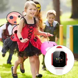 Высокое разрешение ips большой Экран IP67 Водонепроницаемый Детские умные часы с WiFi gps-компас фунтов Multi-mode в реальном времени Точная красный