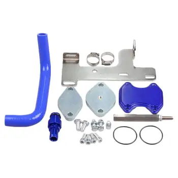 

EGR Valve Kit Auto Parts EGR Valve Cooler Delete For Ram 10 Aluminum Alloy Faster Turbine Spool Improve Auto Accessories