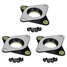 For Nema17 Stepper Motor Steel And Rubber Vibration Dampers With M3 Screw For Cnc,Cr-10 3D Printer(Pack Of 3)