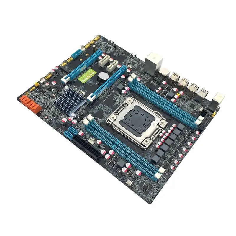 

X79 Motherboard LGA2011 4 Channel DDR3 Memory M.2 USB3.0 SATA3 PCI-E PC Computer Desktop Mainboard