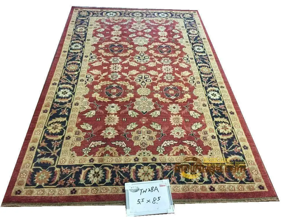 Original single export Turkish handmade carpets OUSHAK Ozarks pure wool carpet TN28A 5.5x8.5gc47zieyg28 | Дом и сад