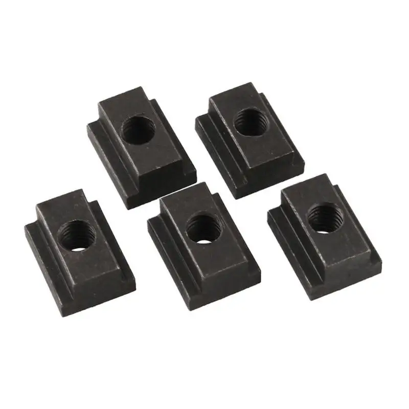 

5pcs T-Track Sliding Nuts Black Oxide Finish T Slot Nuts for Tacoma Pickup