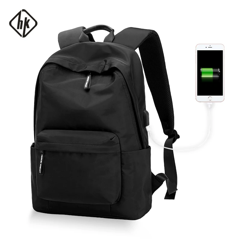 Hk Waterproof Backpack Rap Monste Young Game Bag Teenagers Men Women Student School USB Bags travel - 32970382506