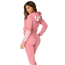 2018 Autumn Women Two Piece Set Tracksuits Top And Pants Hoodie Sweatshirts Outfits Sport Suits Long Sleeve Sportswear Set 2018 Autumn Women Two Piece Set Tracksuits Top And Pants Hoodie Sweatshirts Outfits Sport Suits Long Sleeve Sportswear Set