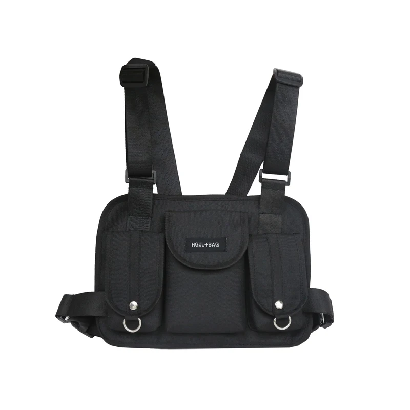 

2019 fashion chest rig waist bag hip hop streetwear functional tactical chest bag cross shoulder bags bolso Kanye West