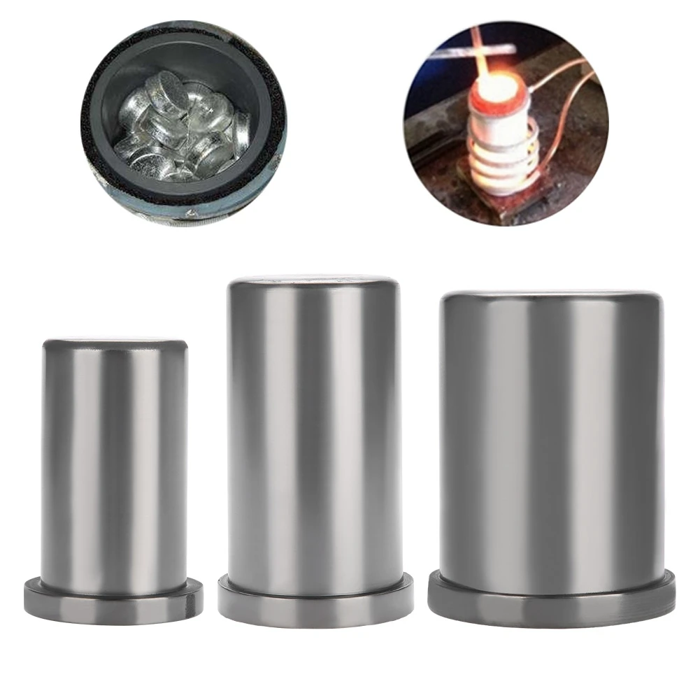 

High Quality Jewelry Tools Graphite Crucible Metal Melting Gold Silver Scrap Furnace Casting Mould Melt Jewelers Jewellery Tools