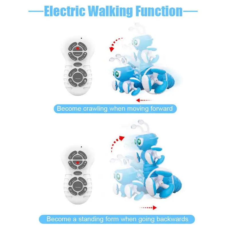 Children Ant Robot Remote Control Toy Multi Function Intelligent Machine Toy Science Education Electric Toy Baby Early Playmates