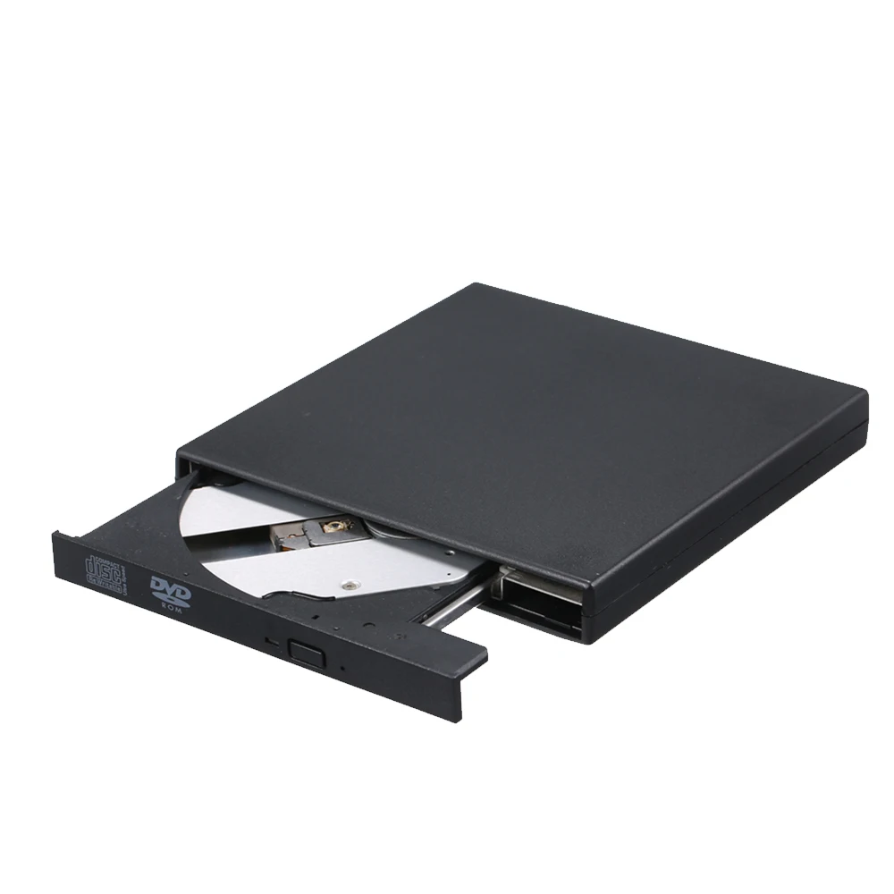 

Plug And Play USB2.0 External Drive Portable USB External DVD/CD Reader Player For Windows DVD-ROM PC Laptop Desk With USB port