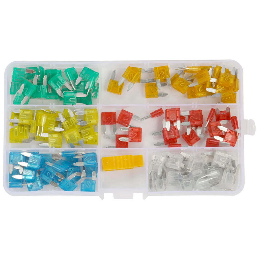 

Boat Truck Car Fuse Kit Cars Plug-in Replaced Fuses Box Set Auto Accessories