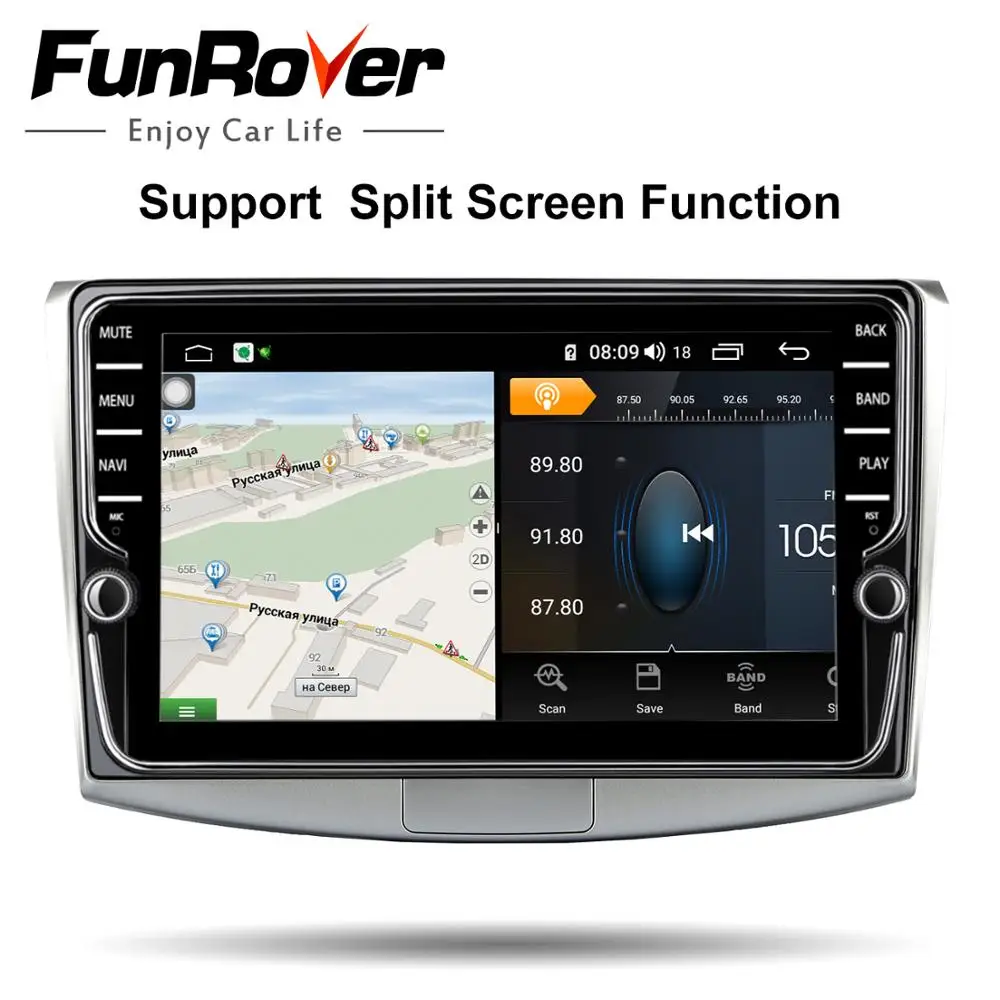 Cheap Funrover car multimedia player 2 din android 9.0 dvd radio gps for Passat B6 B7 CC Magotan Touran Split screen SIM 4G+64G stereo 3 Cheap Funrover car multimedia player 2 din android 9.0 dvd radio gps for Passat B6 B7 CC Magotan Touran Split screen SIM 4G+64G stereo 3