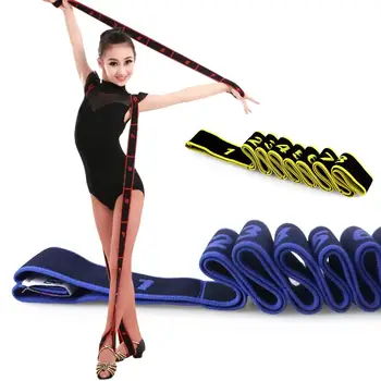 

Professional Gym Dance Stretching Band Yoga Pose Correct Exercise Resistance Elastic Strap