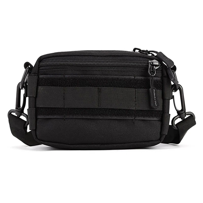 

Protector Plus Black Outdoor Woodland Tactical Utility Hip Pack Pouch Outdoor Nylon Messenger Bag Waist Belt Bag