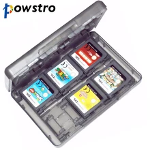 Titular de tarjeta de memoria estuche de tarjetas de juego 28 ranuras caja de cartucho Anti polvo antiarañazos proteger para interruptor 3DS le XL juegos de DS tarjetas