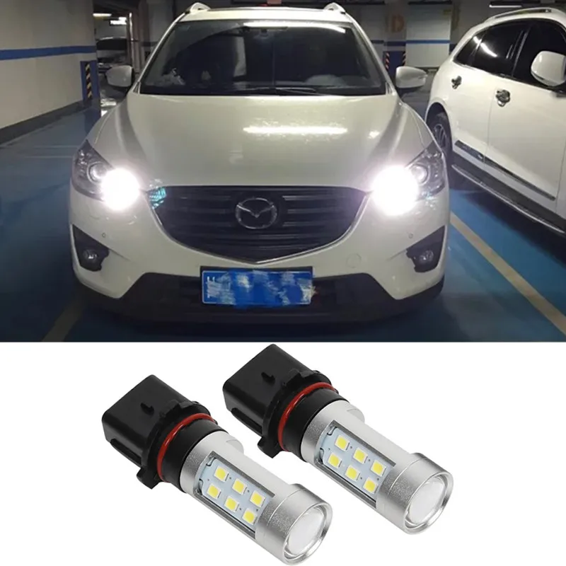 2Pcs For Mazda CX 5 CX5 CX 5 2013 P13W PSX26W Car High Power LED Bulbs