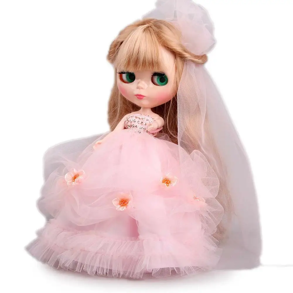 

[wamami] 12" Neo Doll Doll Fashion Pink Wedding Dress / Clothing