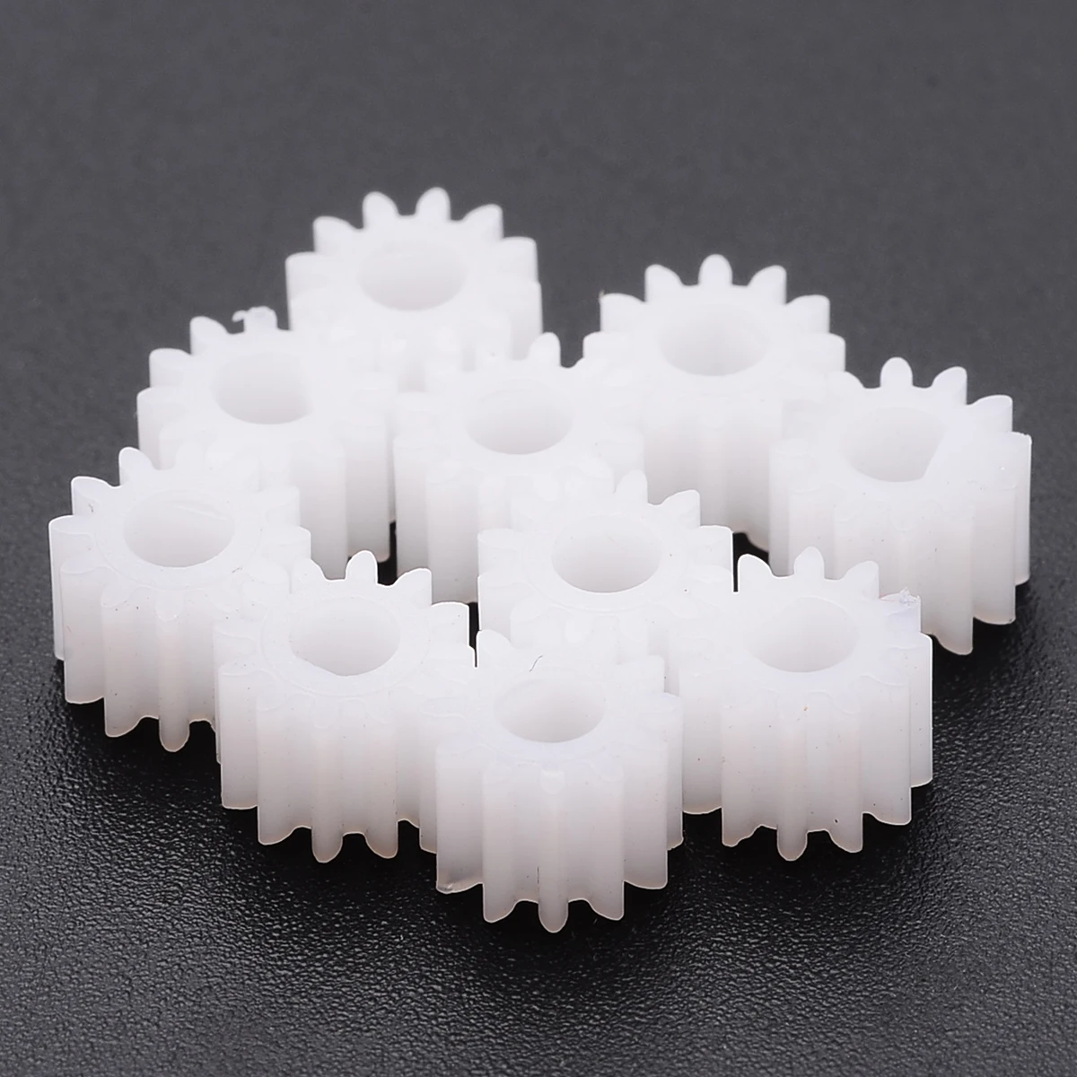 10 piezas 1012DF Mini de plástico Equipo del eje del Motor de juegos 12 dientes 3mm engranaje de M0.5 para N20 D -eje DIY coche Robot Juguetes 10 piezas 1012DF Mini de plástico Equipo del eje del Motor de juegos 12 dientes 3mm engranaje de M0.5 para N20 D -eje DIY coche Robot Juguetes