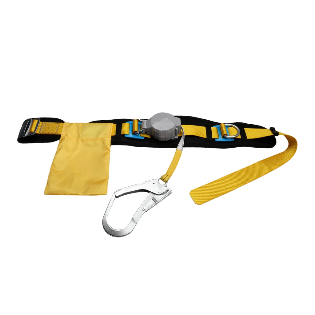 

Aerial Construction Fall Protection Safety Harness Lanyard Climbing Protective Gear