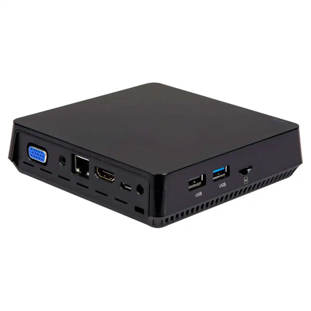 

T11 Mini Pc Intel Quad Core X5 Z8350 1.92Ghz 4+32/64G Mini Computer Support 2.5 Inch Hdd, Vga & Hdmi Dual Output, Win10 Tv Box