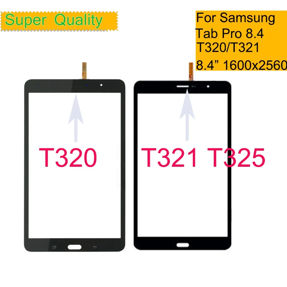 10 Pz/Lotto Per Samsung Galaxy Tab Pro 8.4 T321 T325 Wifi T320 Touch Screen Digitizer Panel Sensor Touchscreen