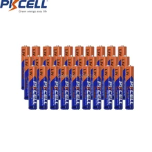 30xPKCELL 1.5v AAAA البطارية LR61 MN2500 E96 4A الابتدائية البطارية القلوية batteria ل الليزر القلم بلوتوث سماعة المنبه