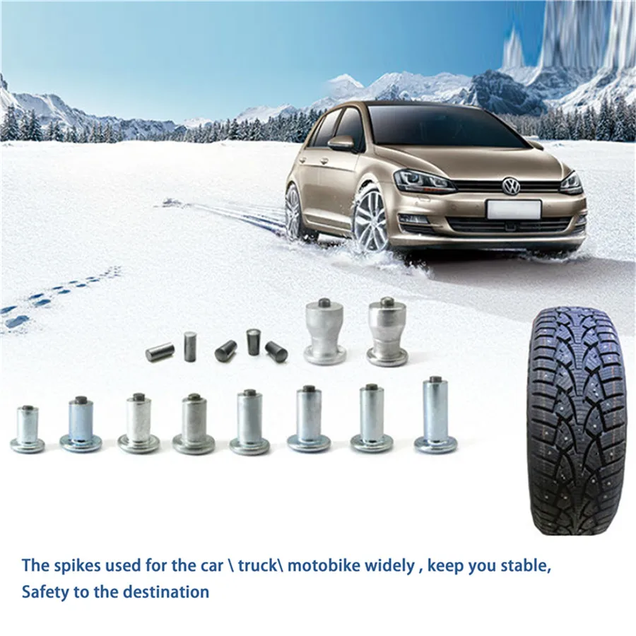 Car Tire Nail Air Gun Tool with 1000pcs 8mm Bottom Diameter Car Tires Studs Tire Holes Screw Snow Spikes Wheel Tyres Snow Chains Car Tire Nail Air Gun Tool with 1000pcs 8mm Bottom Diameter Car Tires Studs Tire Holes Screw Snow Spikes Wheel Tyres Snow Chains
