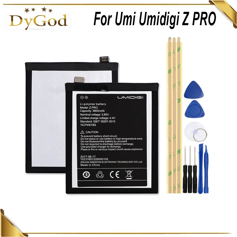 Аккумулятор для Umi Umidigi Z PRO аккумулятор 3800 мАч + Инструменты|battery for|bateria umiumi bateria |