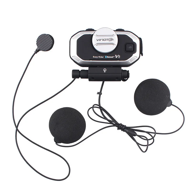 Angielska wersja Easy Rider 2 zestawy Vimoto V8 zestaw słuchawkowy Bluetooth do kasku motocykl słuchawki Stereo do telefonu komórkowego i Radio GPS Angielska wersja Easy Rider 2 zestawy Vimoto V8 zestaw słuchawkowy Bluetooth do kasku motocykl słuchawki Stereo do telefonu komórkowego i Radio GPS