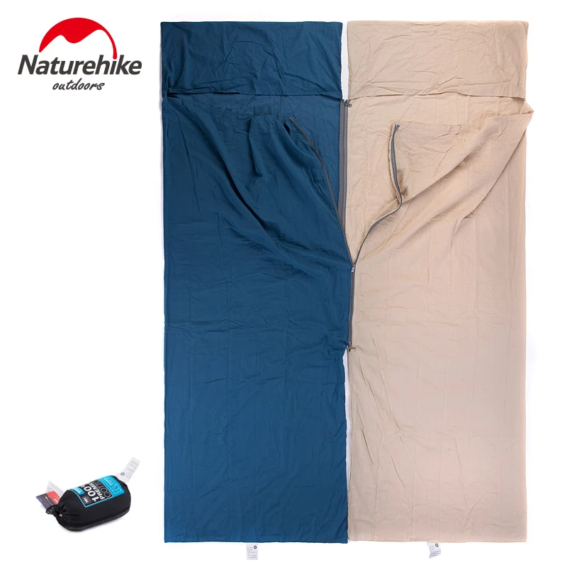 Sleeping Bag Liner Cotton Ultralight Portable Camping Hiking Outdoor Travel