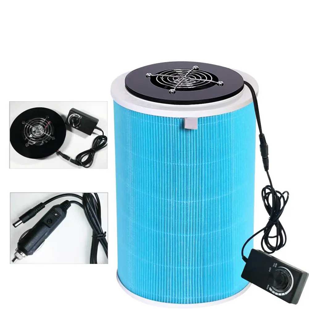 

Household Air Purifier DIY Homemade Air Cleaner HEPA Filter Remove Smoke Odor Dust Formaldehyde Home Deodorization