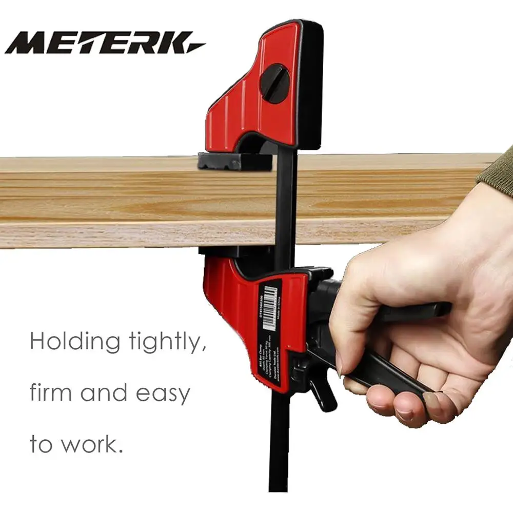 4-Inch Fast Clip Fixing F Fixture Heavy Duty Wood Board Clamp Strong Woodworking Tool | Обустройство дома