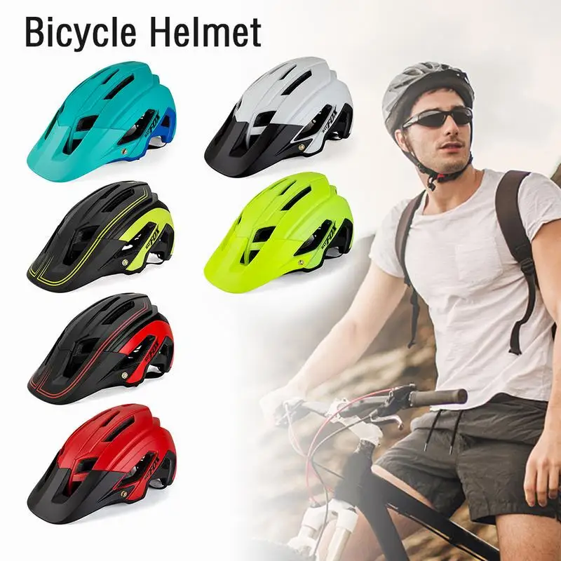 

Mtb Bike Bicycle Helmet Pro Motocross Mountain Bike Cycling Cap One-piece Riding Helmet F692 For BATFOX Bat Sports Equipment