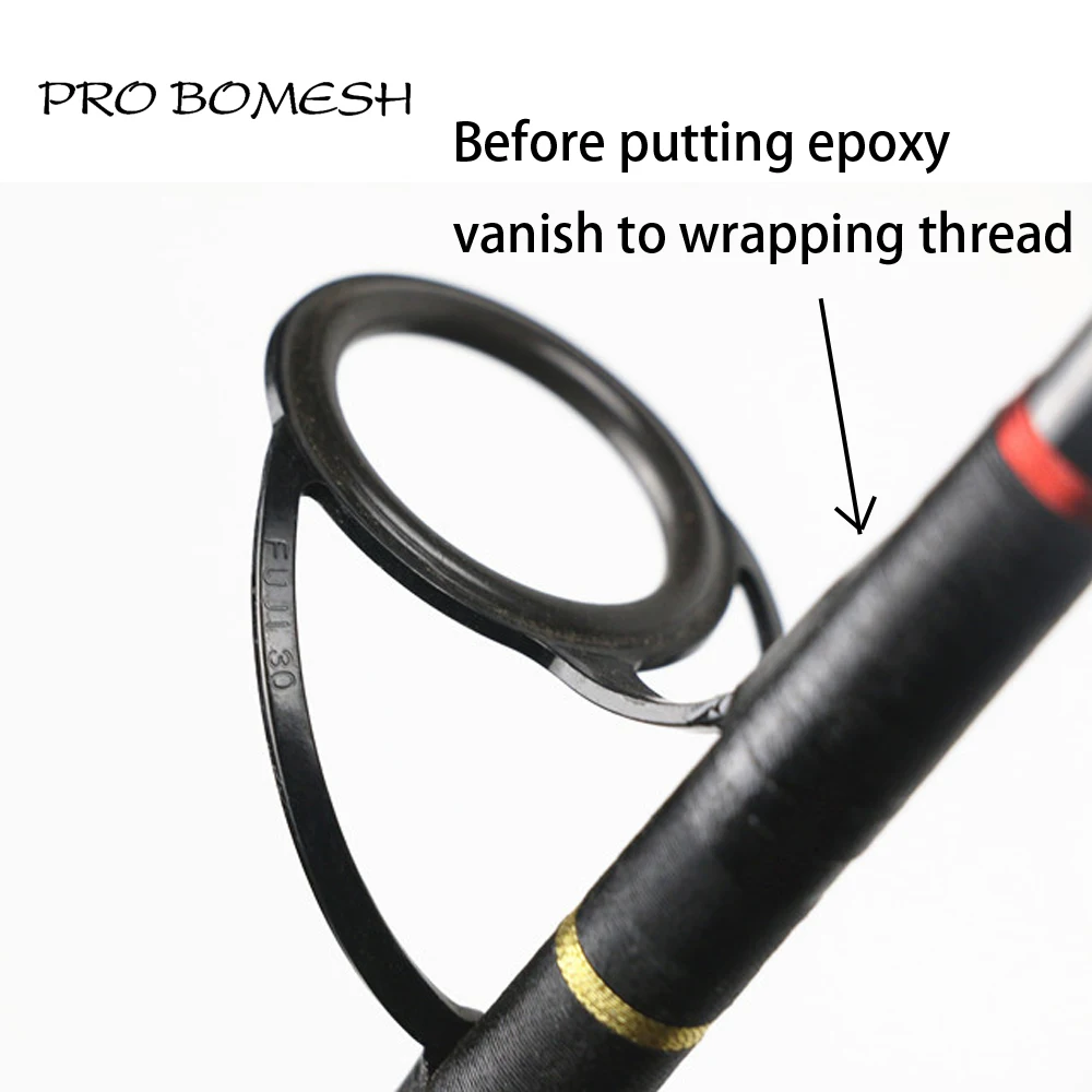 Pro Bomesh 1 шт. 2 11 м 12 секция 15 30lb уродливая палка полный Fuji компонент удилище для