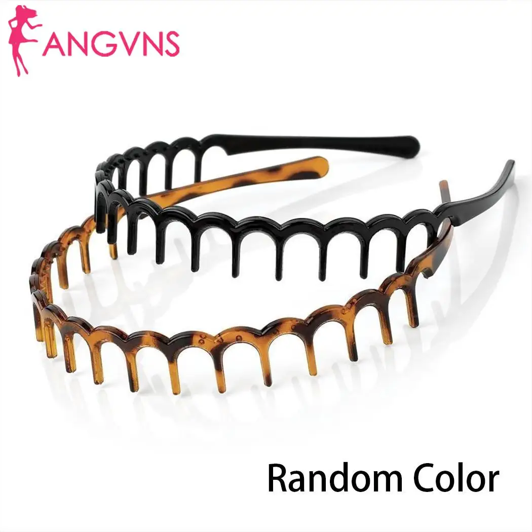 

Hoop 1inch Fashion Wedding Casual Hair Piece Women Wave Headband Serrated 5 Band Hoop 13cm Party Womens Head Shape