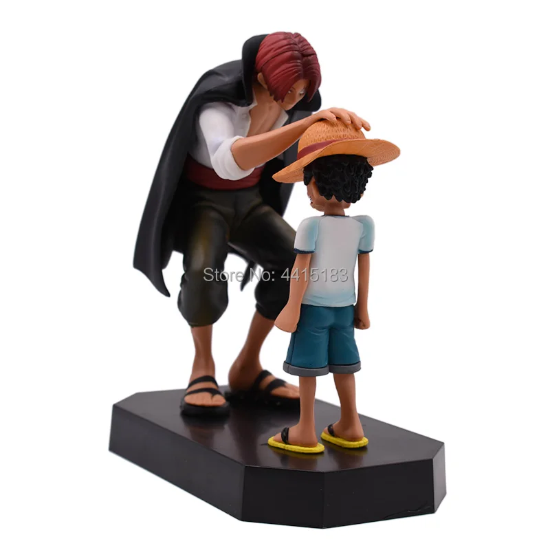 Skup Anime jeden kawałek czterech cesarzy Shanks słomkowy kapelusz Luffy pcv figurka Going Merry Doll zabawka model do kolekcjonowania prezent na boże narodzenie
