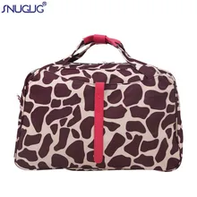 Женская дорожная сумка с леопардовым принтом, вместительная, водонепроницаемая нейлоновая сумка, сумки для путешествий, сумки на плечо, Bolsa Feminina