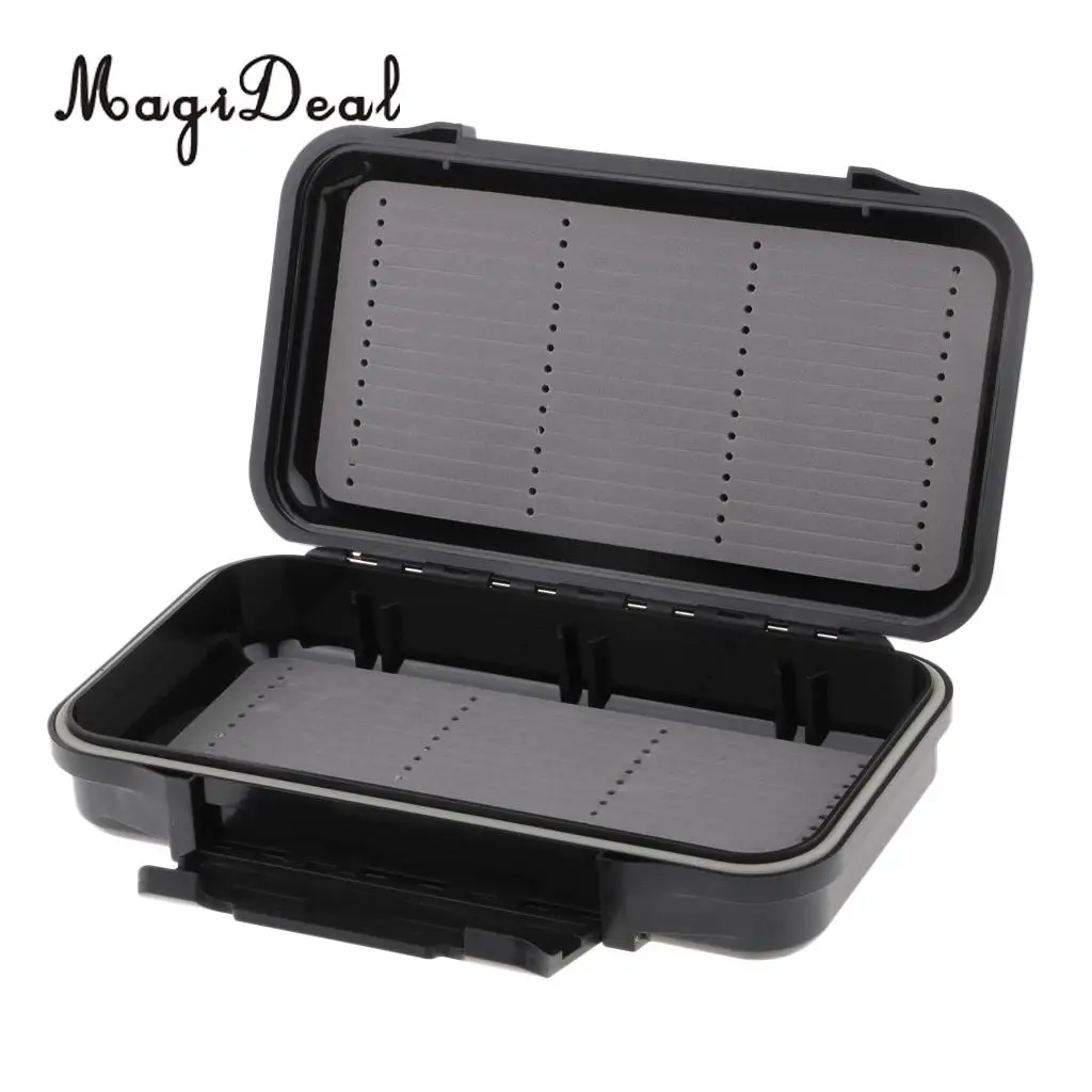

Salmon Fly Box- Holds Large Streamers and Flies, Double-sided Fly Fishing Box Foam Insert