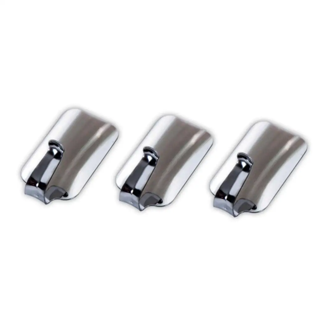 3/6Pcs Stainless Steel Stick on Adhesive Wall steel stick adhesive wall